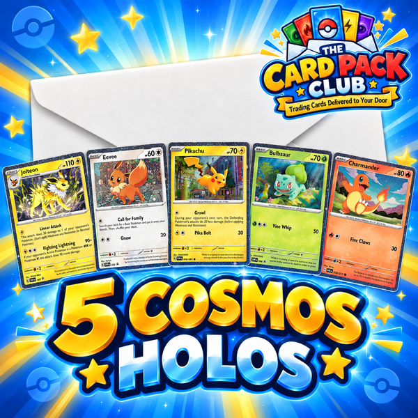 5 Cosmos Holographic Cards